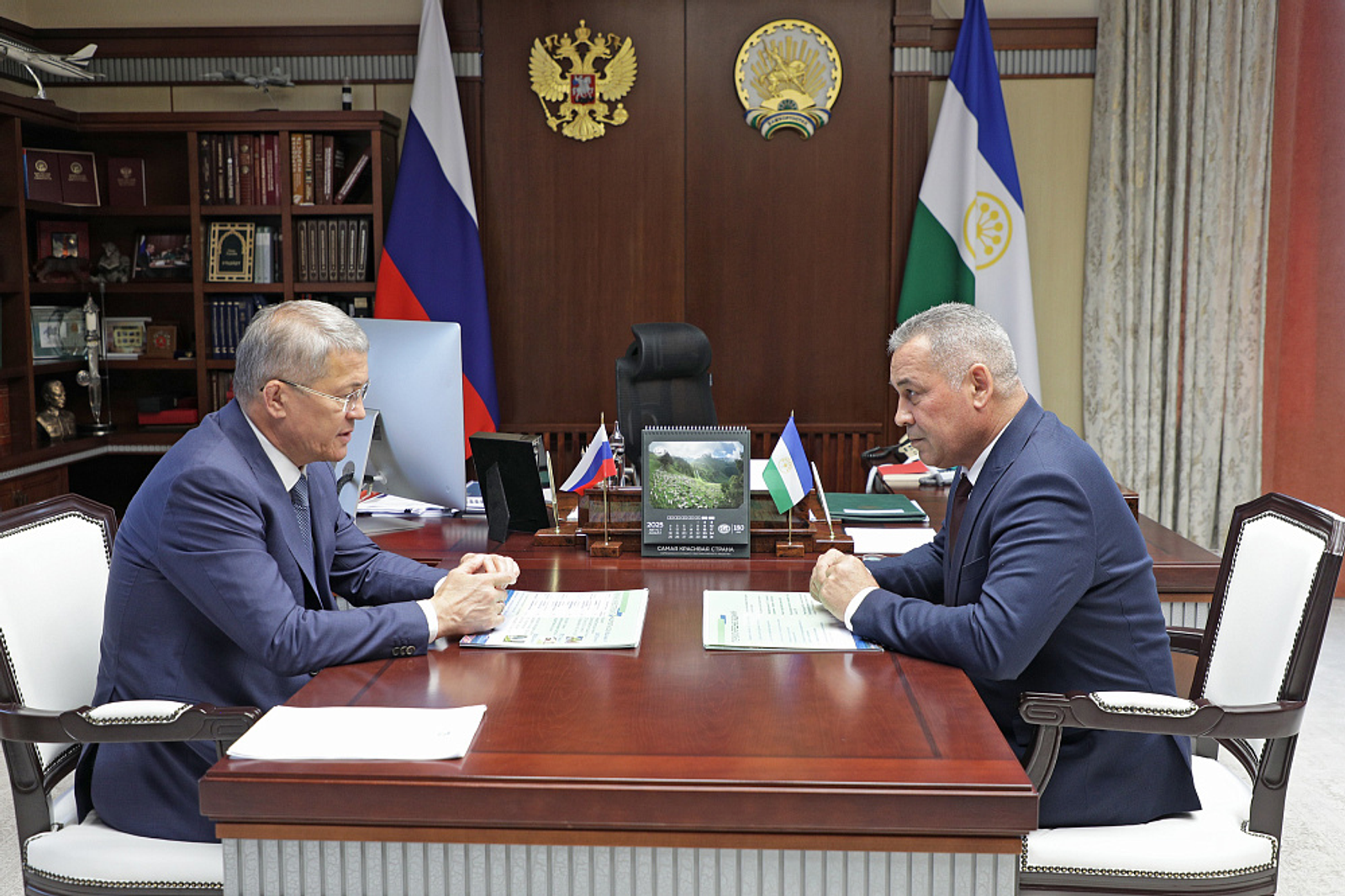 Рабочая встреча с главой администрации Салавата Маратом Загидуллиным