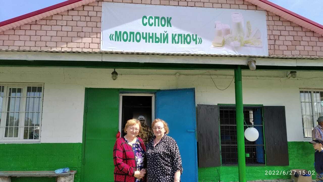 В с. Бакалдинское официально открыли кооператив «Молочный ключ»