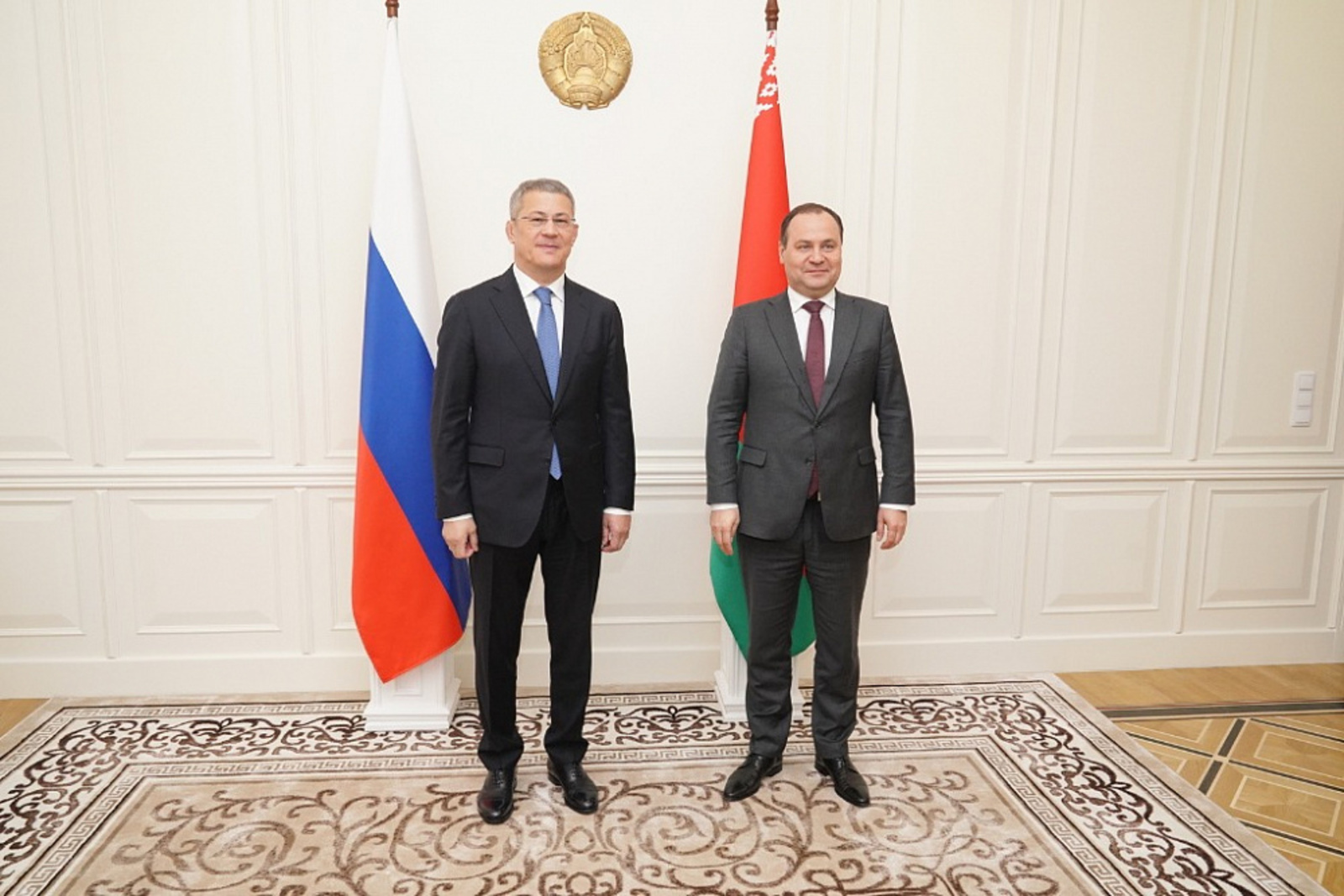 Рабочая встреча с Премьер-министром Беларуси Романом Головченко